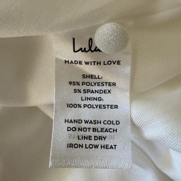 Lulus Eloquent Endearment White Long Sleeve Backless Long Maxi Dress, L, NWT - Picture 14 of 16